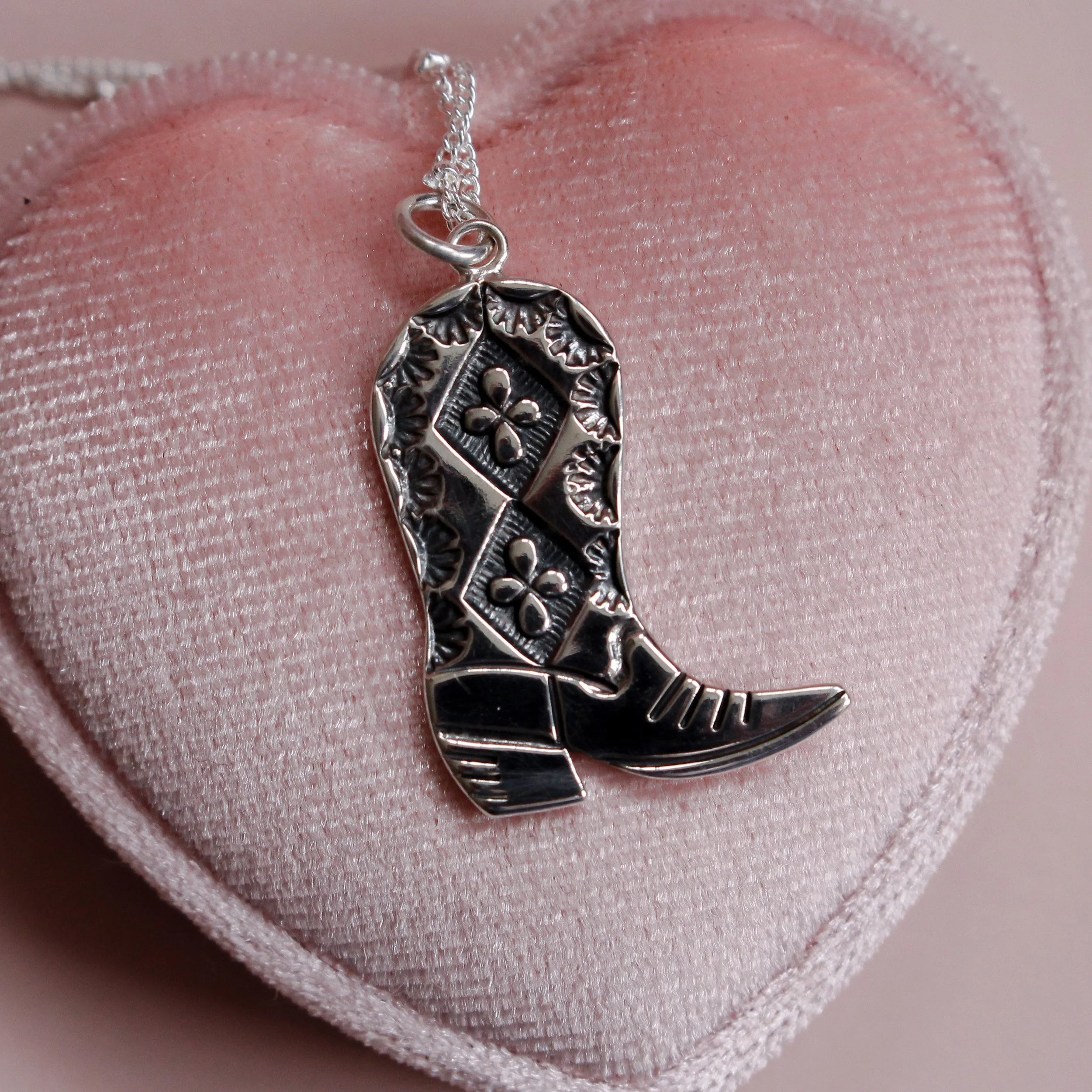 Cowboy Boot Pendant *made to order *