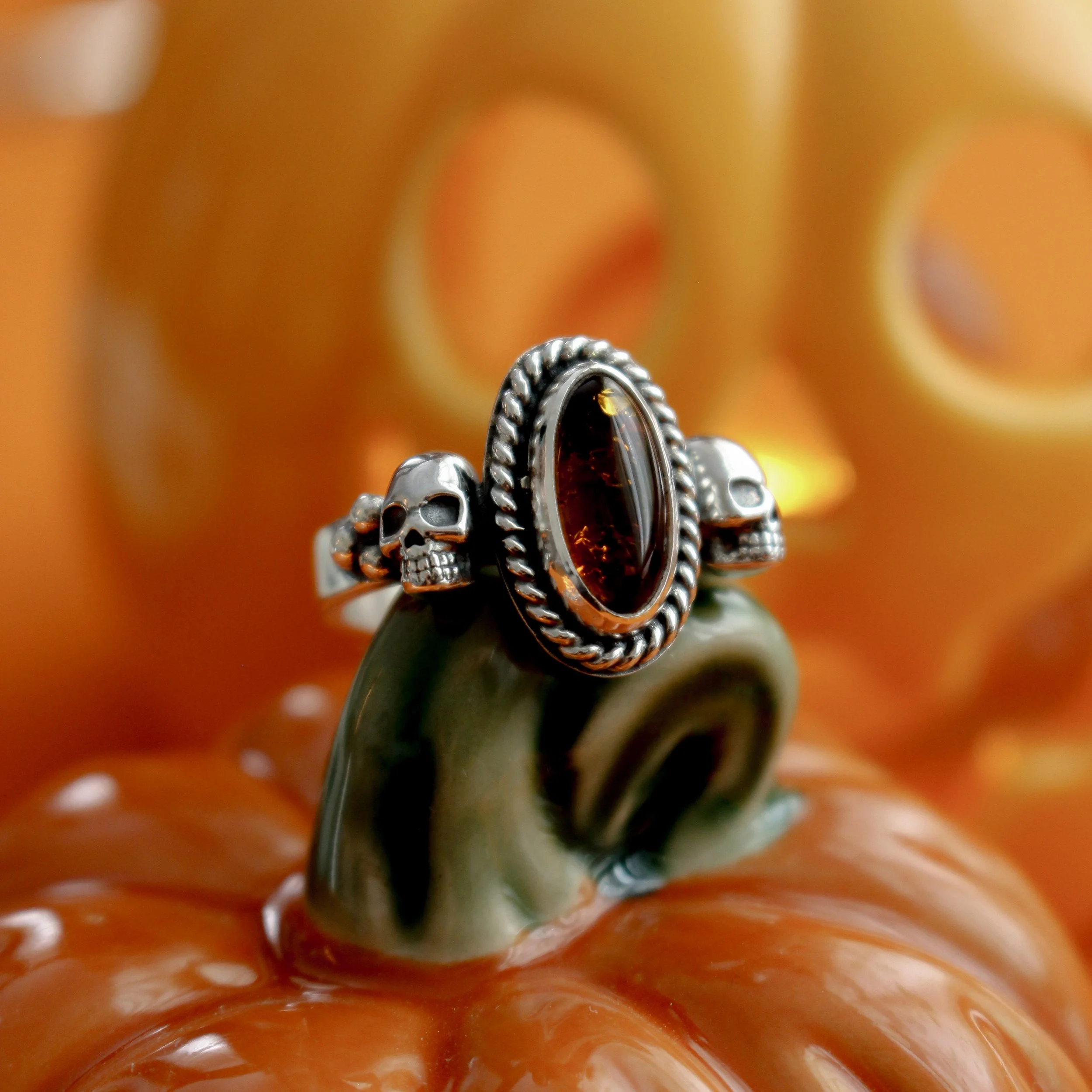 Amber death ring