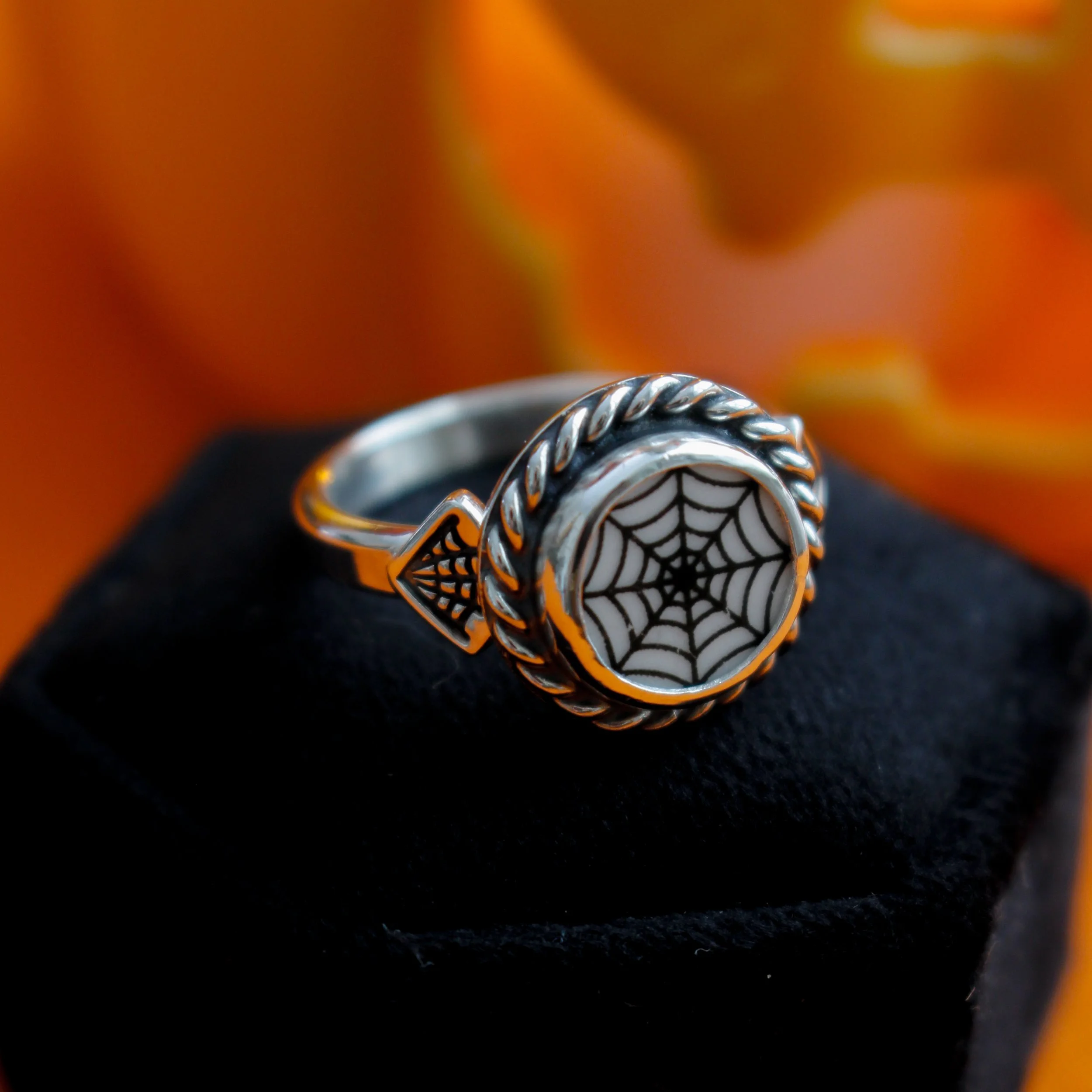 Ceramic web ring