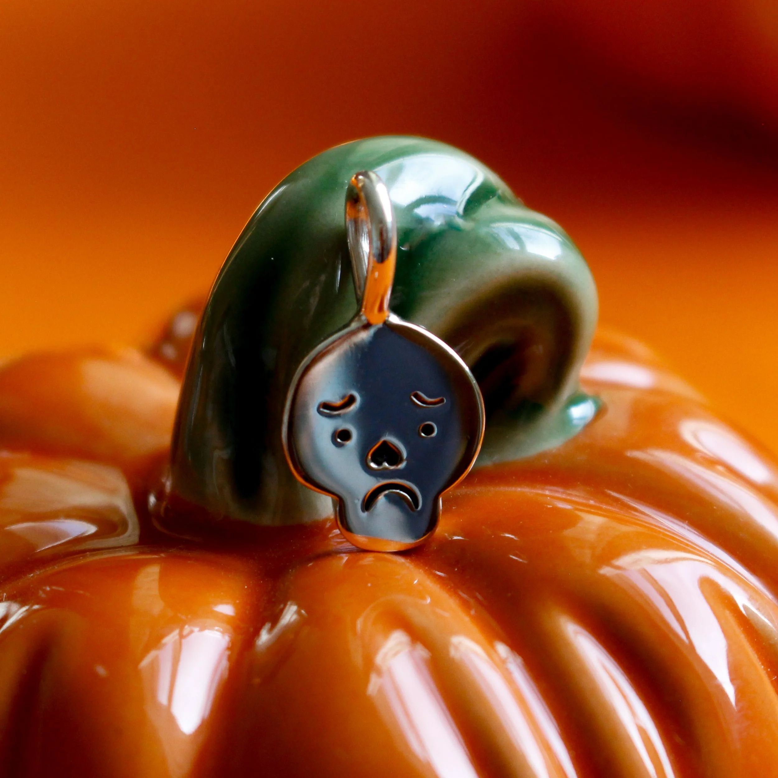 Grumpy  skele charm
