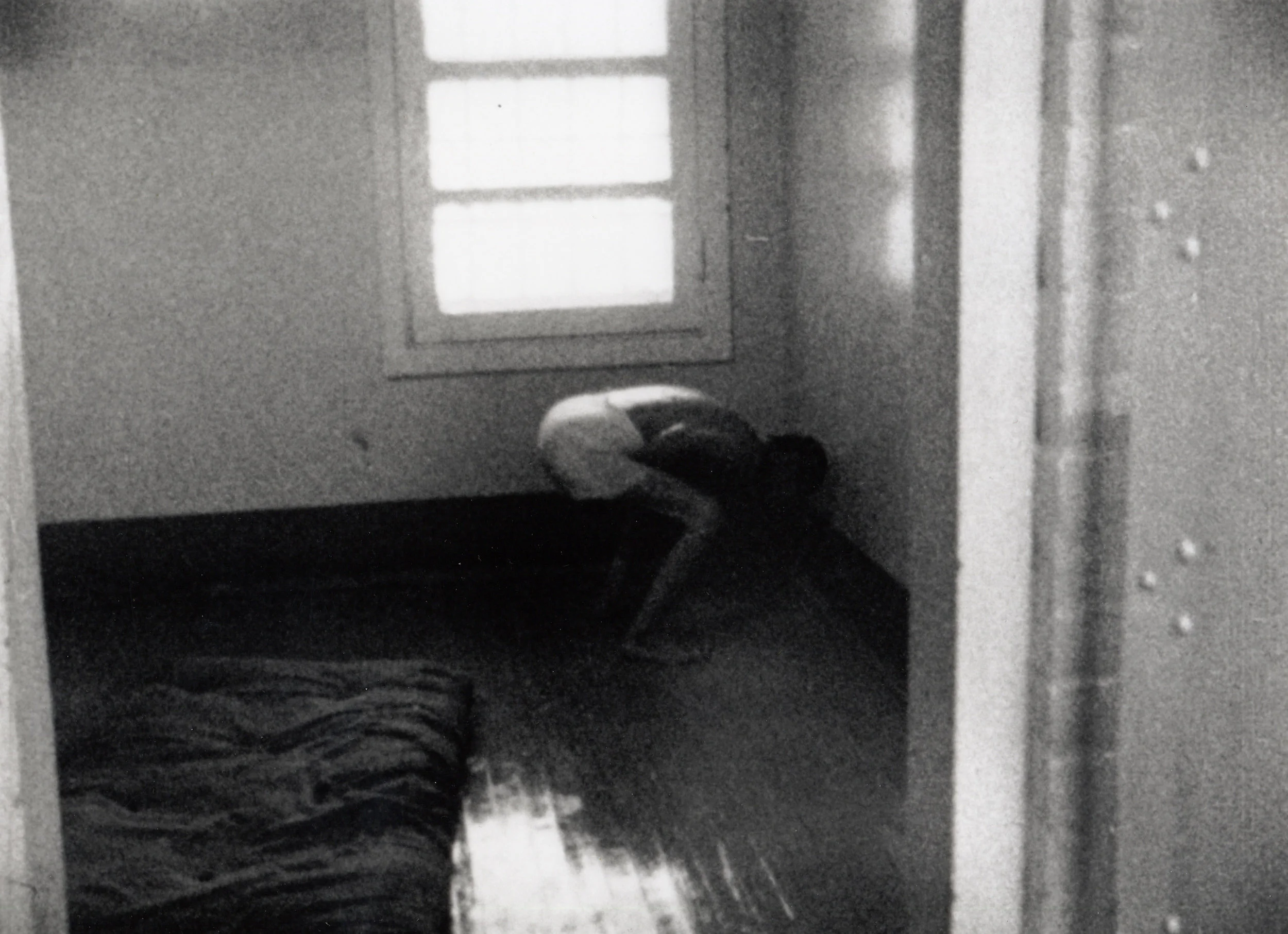 An inmate at the State Prison for the Criminally Insane. Photo courtesy of Zipporah Films.