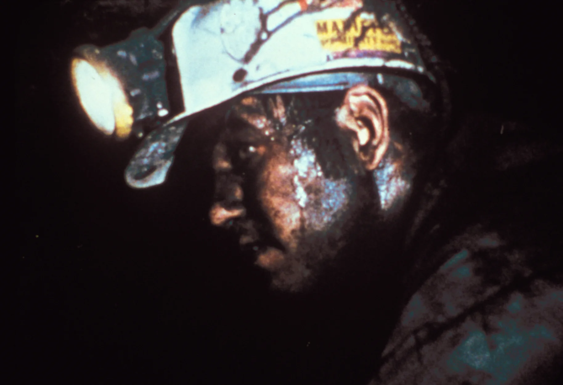 A coal miner on the job. Photo courtesy of Cabin Creek Films.