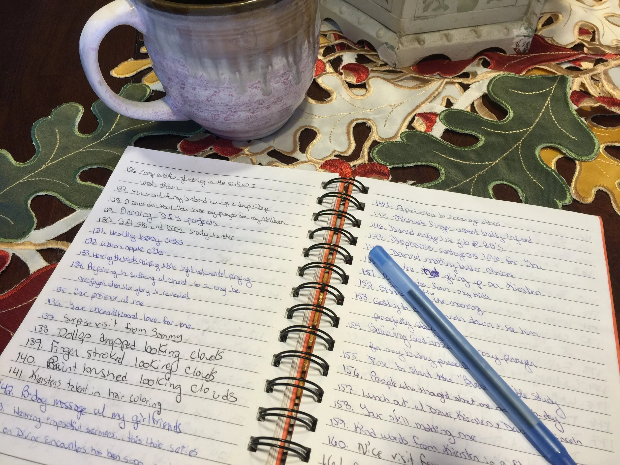 Giving Thanks as a Path to Wellness