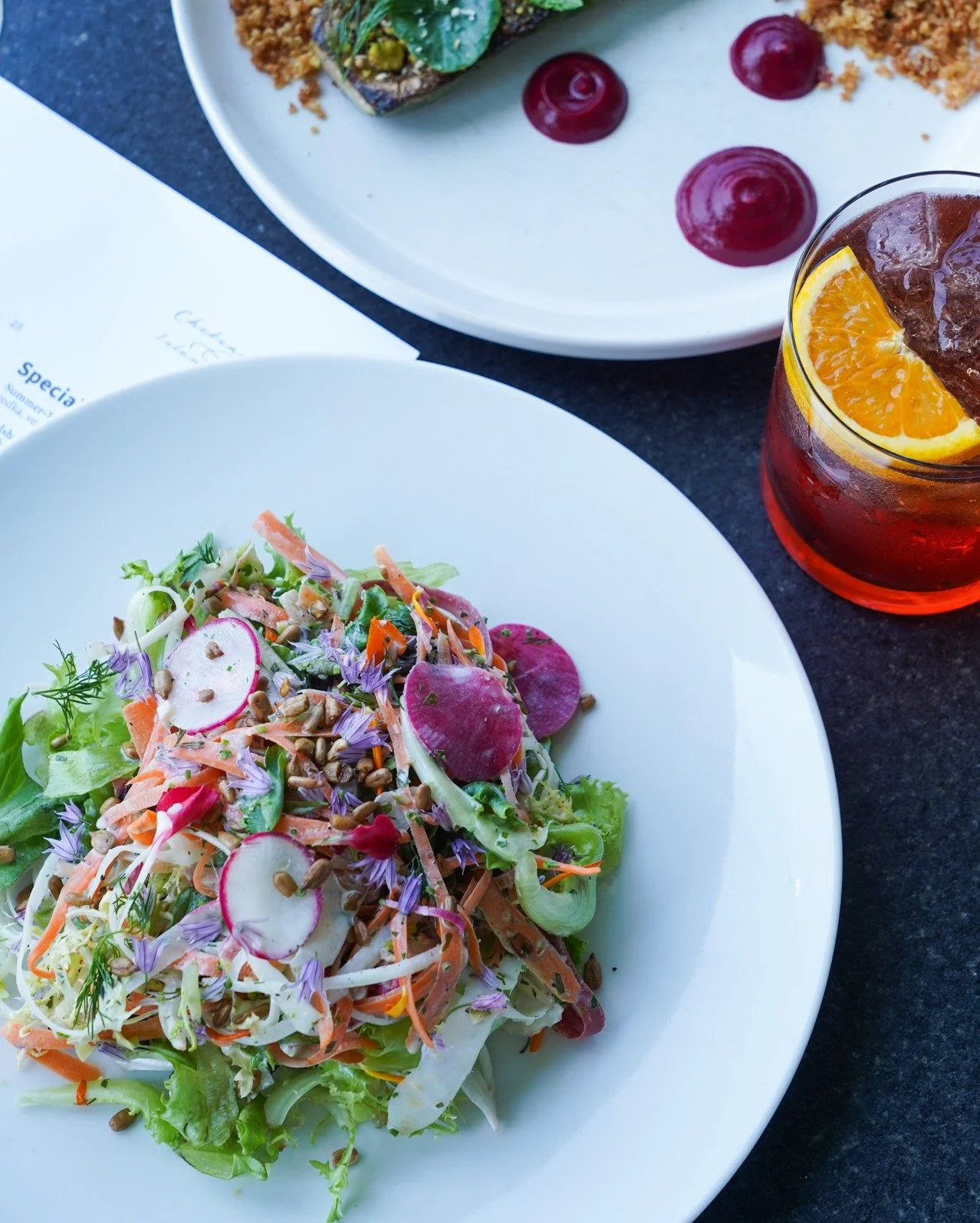 Our kitchen is at the heart of everything we do. From the first pick of produce to the last sprinkle of herbs, each dish reflects the flavors of our coast and the care of our team. It&rsquo;s this dedication to craft and seasonality that shapes the e