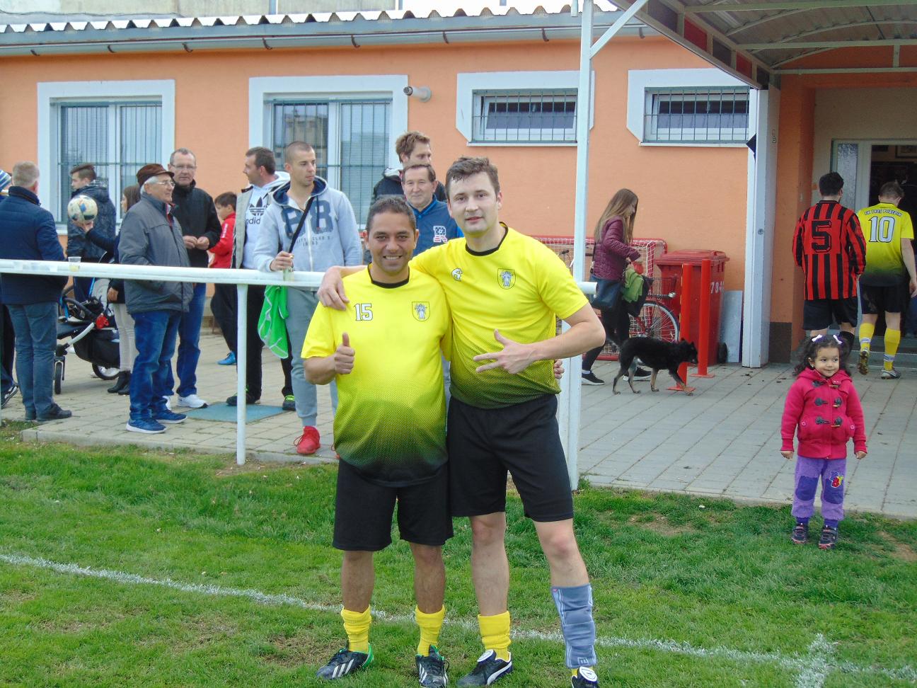 V. Herák 5 gólov a G. Makara 3 góly v zápase