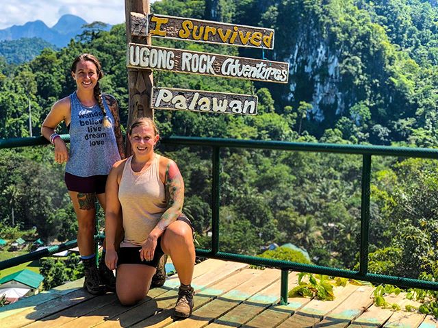 Sometimes all you need is a great friend and thirst for adventure.
#travel #wanderlust #palawan #philippines #ugongrock #ecotourism #travelgram #lonelyplanet #shetravels #gothefuckoutside #hiking #explore #adventure #gopro #goprophotography #livelife