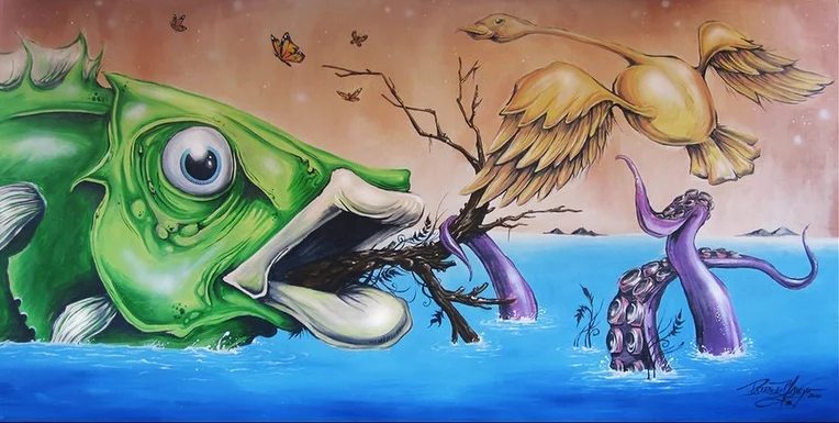 Grind For Life mural