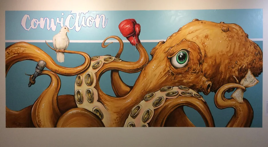 Conviction Mural