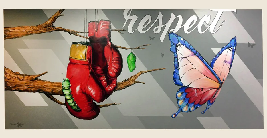 Respect mural