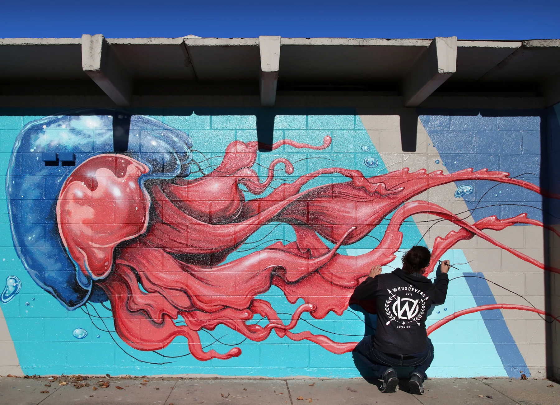 Jellyfish Mural