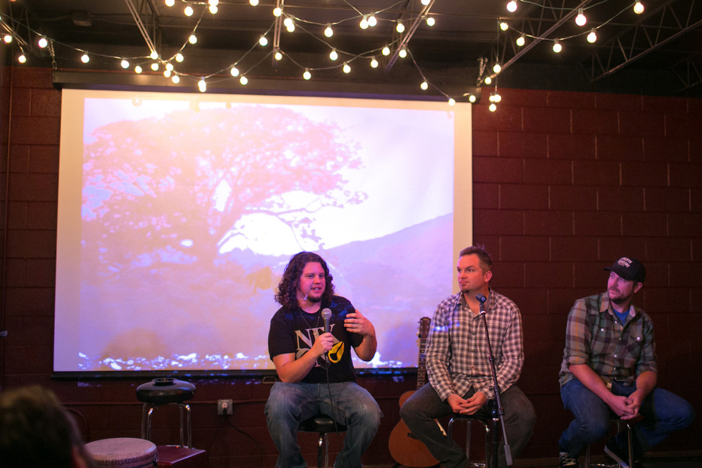 Lecture discussion about working in Nicaragua and Pine ridge, SD with Brad Corrigan & Brian Nevins