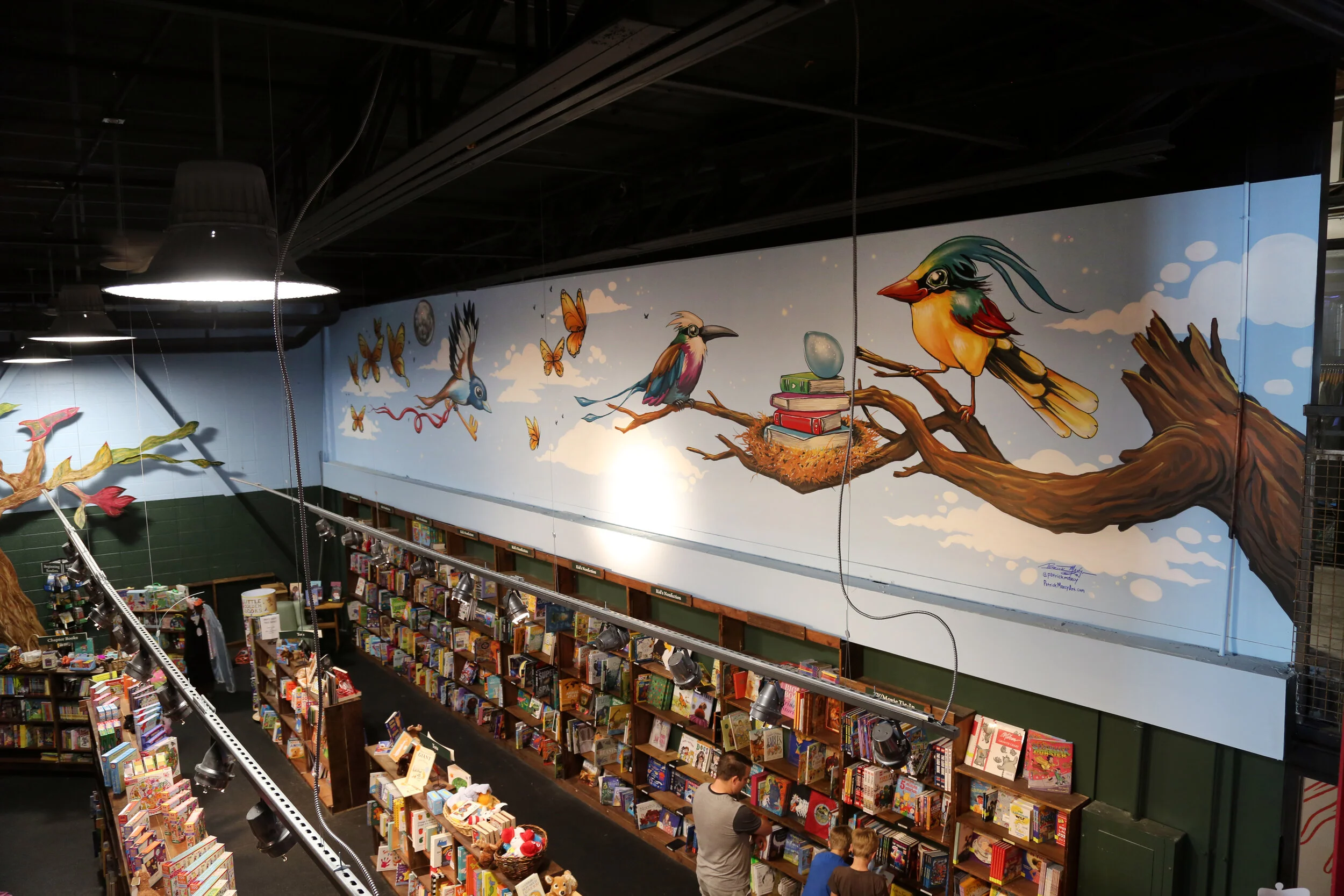 TatteredBooks mural