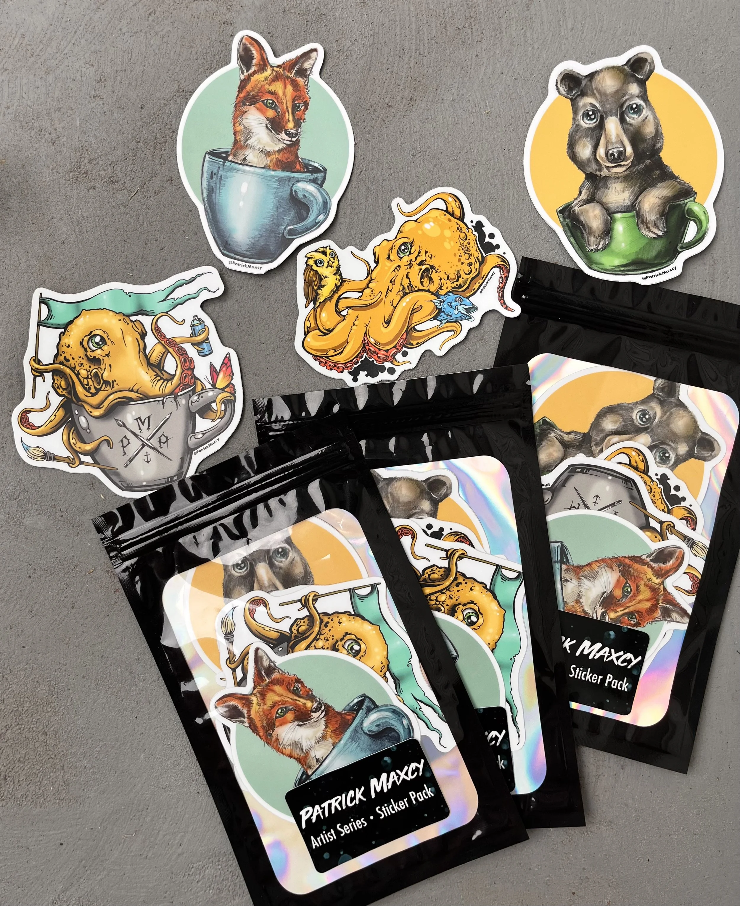 Limited Ed. Sticker Packs