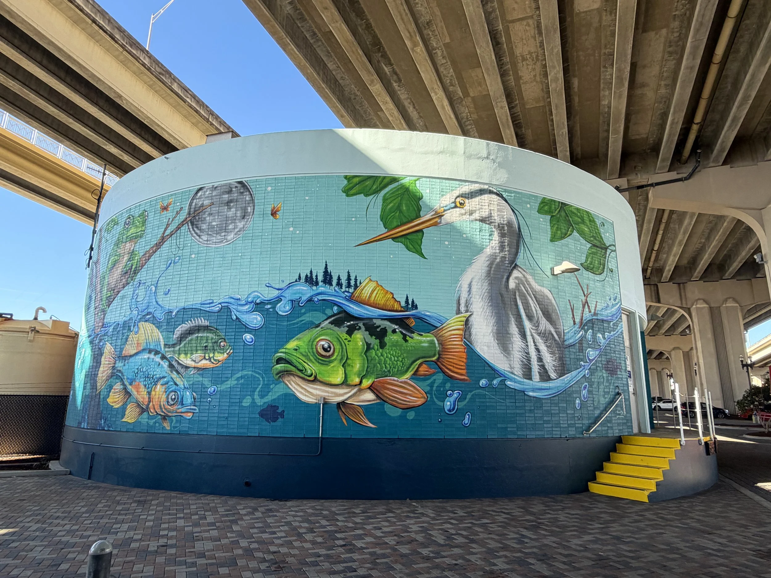 St johns River mural
