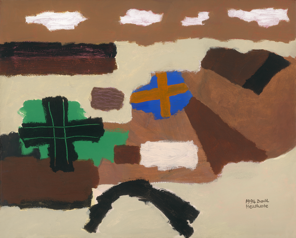 David Heathcoate, Autumn Landscape, acrylic on canvas, 1994 61 x 76 in cm.jpg