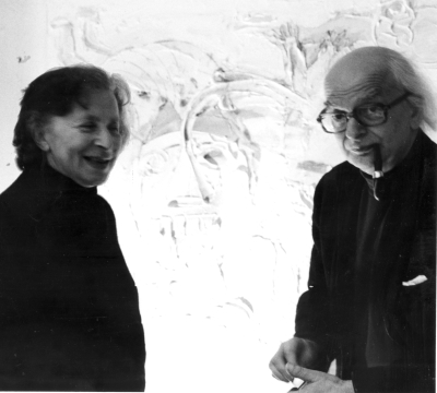 Franciszka and Stefan Themerson, 1977. photo Francois Lagarde