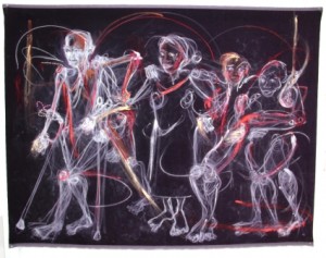 Rachel Gadsden, Ubuntu, mixed media, 2012