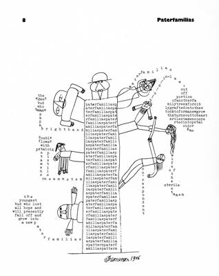 Themerson&Themerson, page from Semantic Divertissements, Gaberbocchus 1963