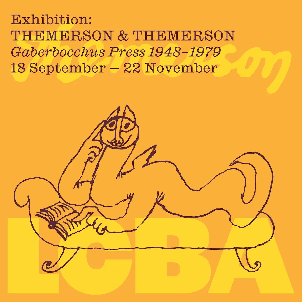 Exhibition | Themerson & Themerson - Gaberbocchus Press 1948 - 1979 | London Centre for Book Arts | From 18 September 2025