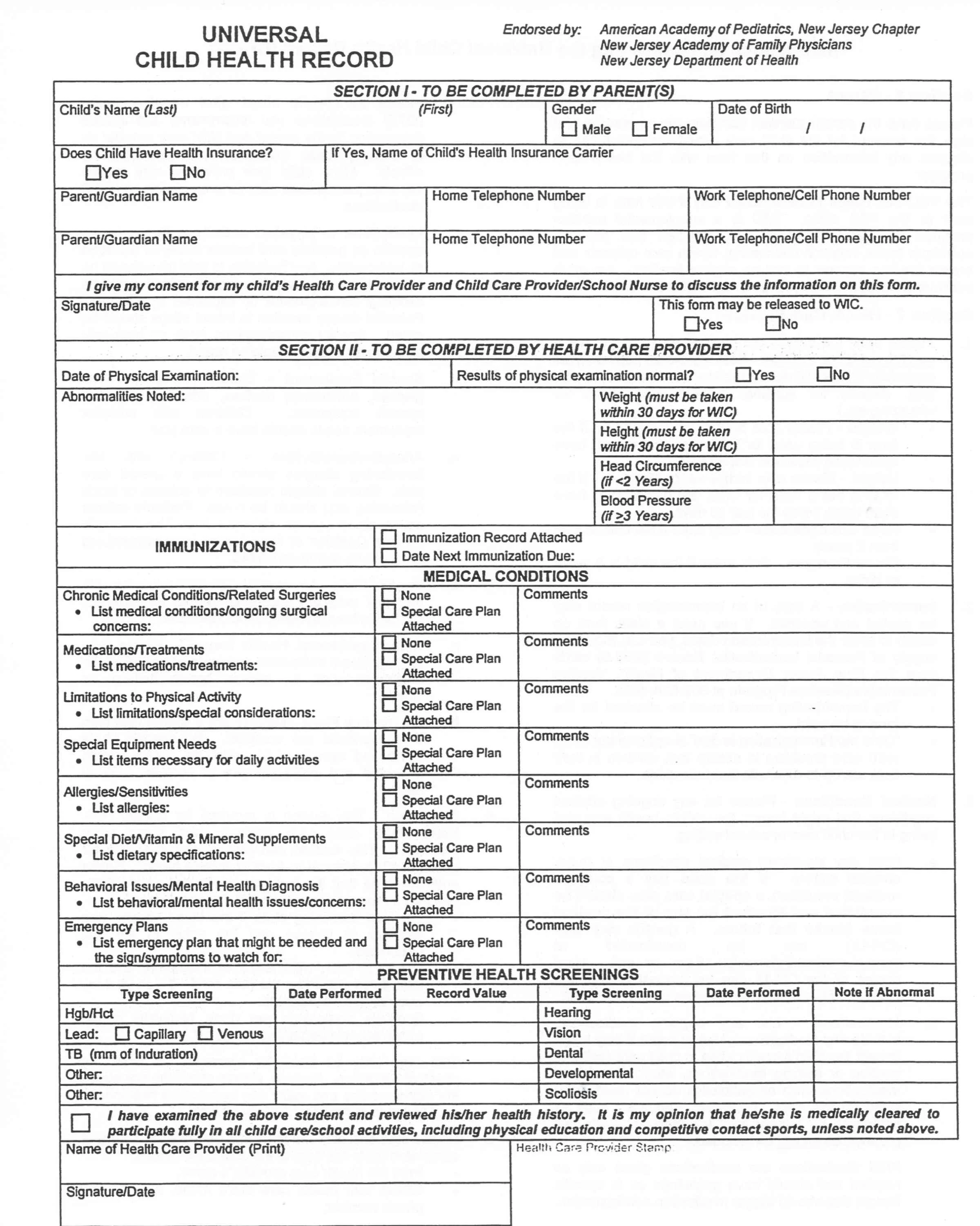 Universal Child Health Record Little Angels Preschool Daycare Center universal-child-health-record-little-angels-preschool-daycare-center