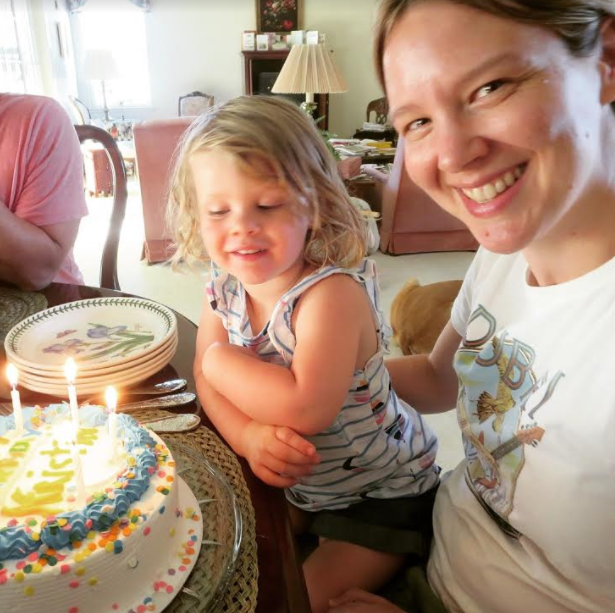 Kristin and her daughter Jane. (Credit: Kristin Myers Harvey)