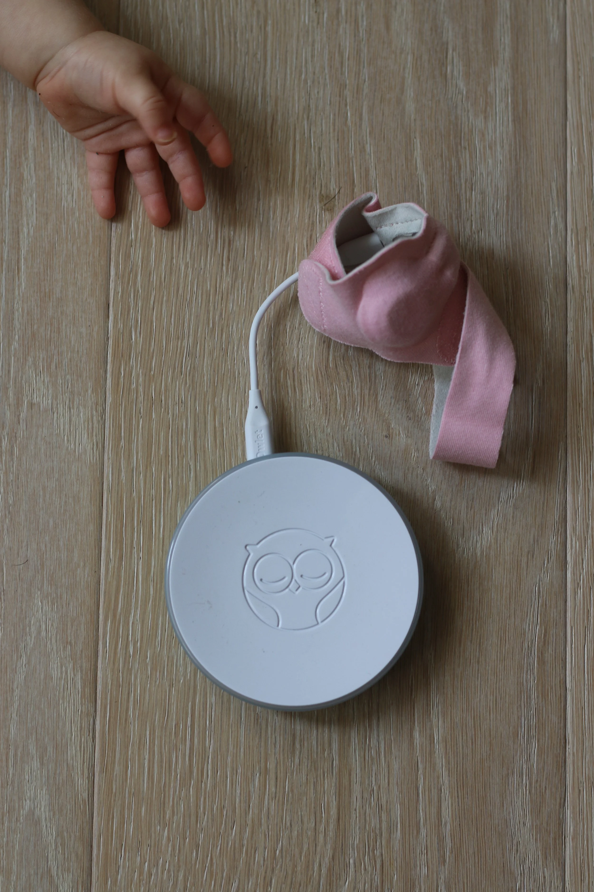 owlet smart sock pink