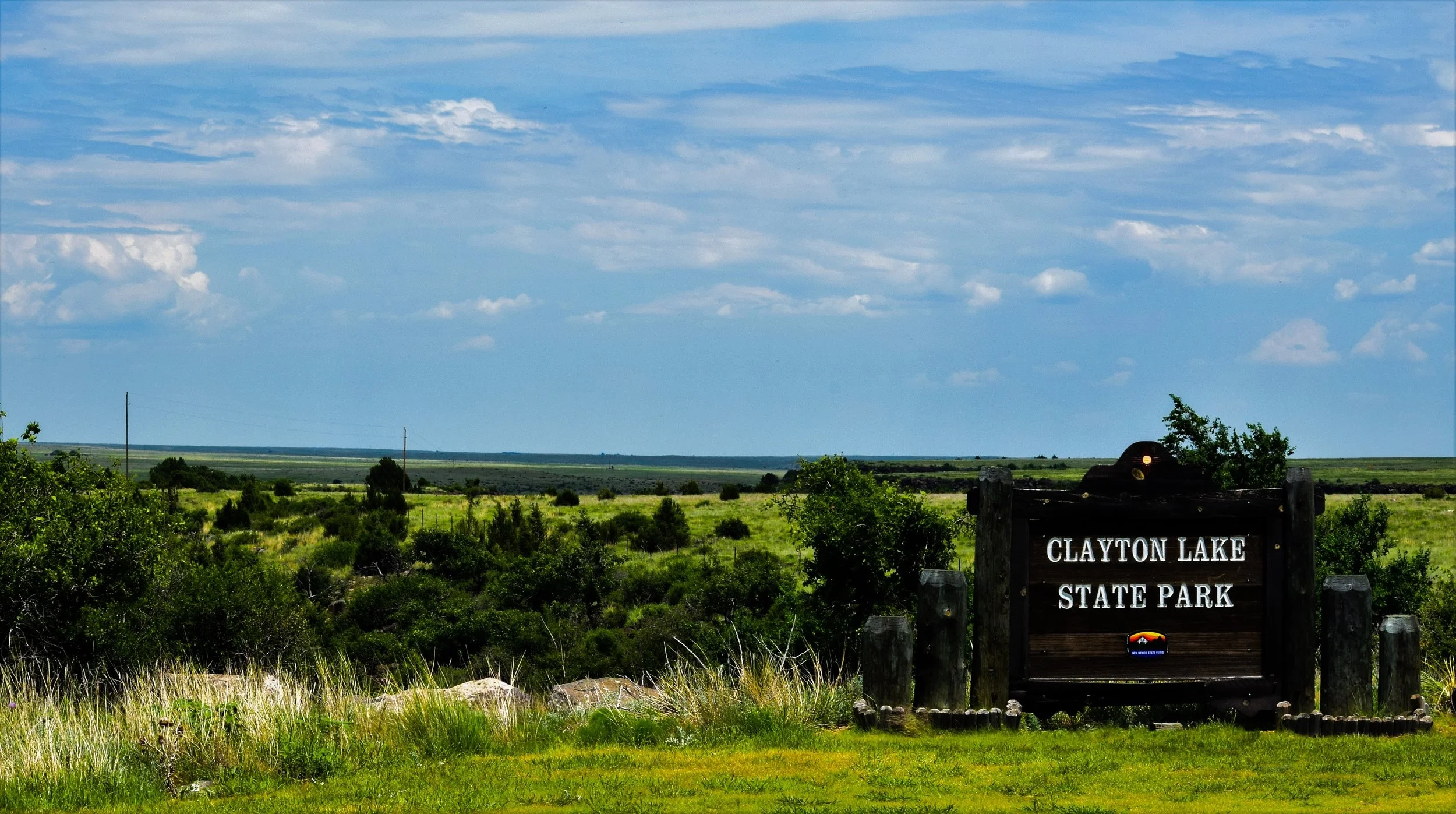 Clayton Lake State Park & Dinosaur Trackways — Clayton Union County