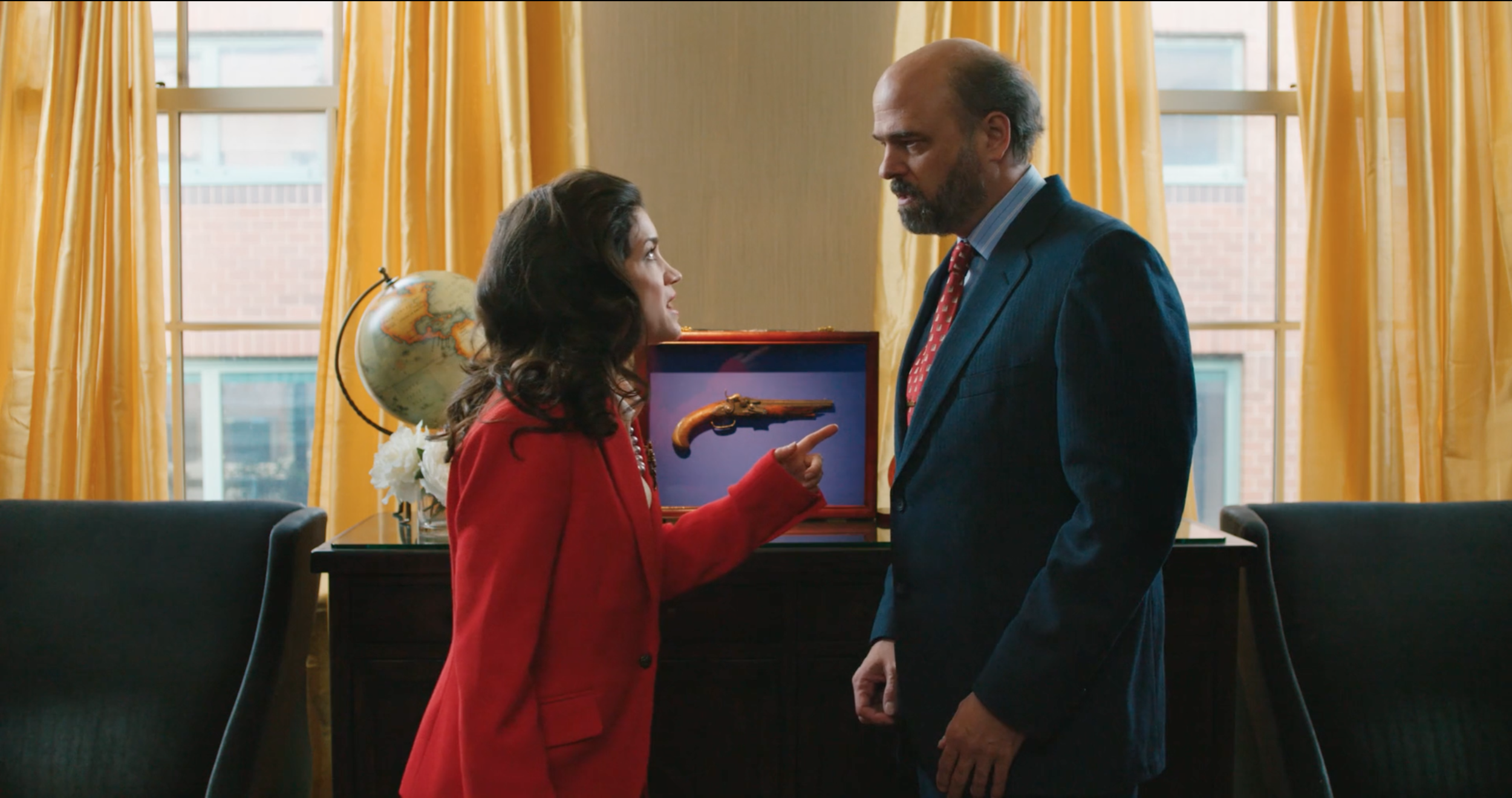 Sarah Stiles and Scott Adsit