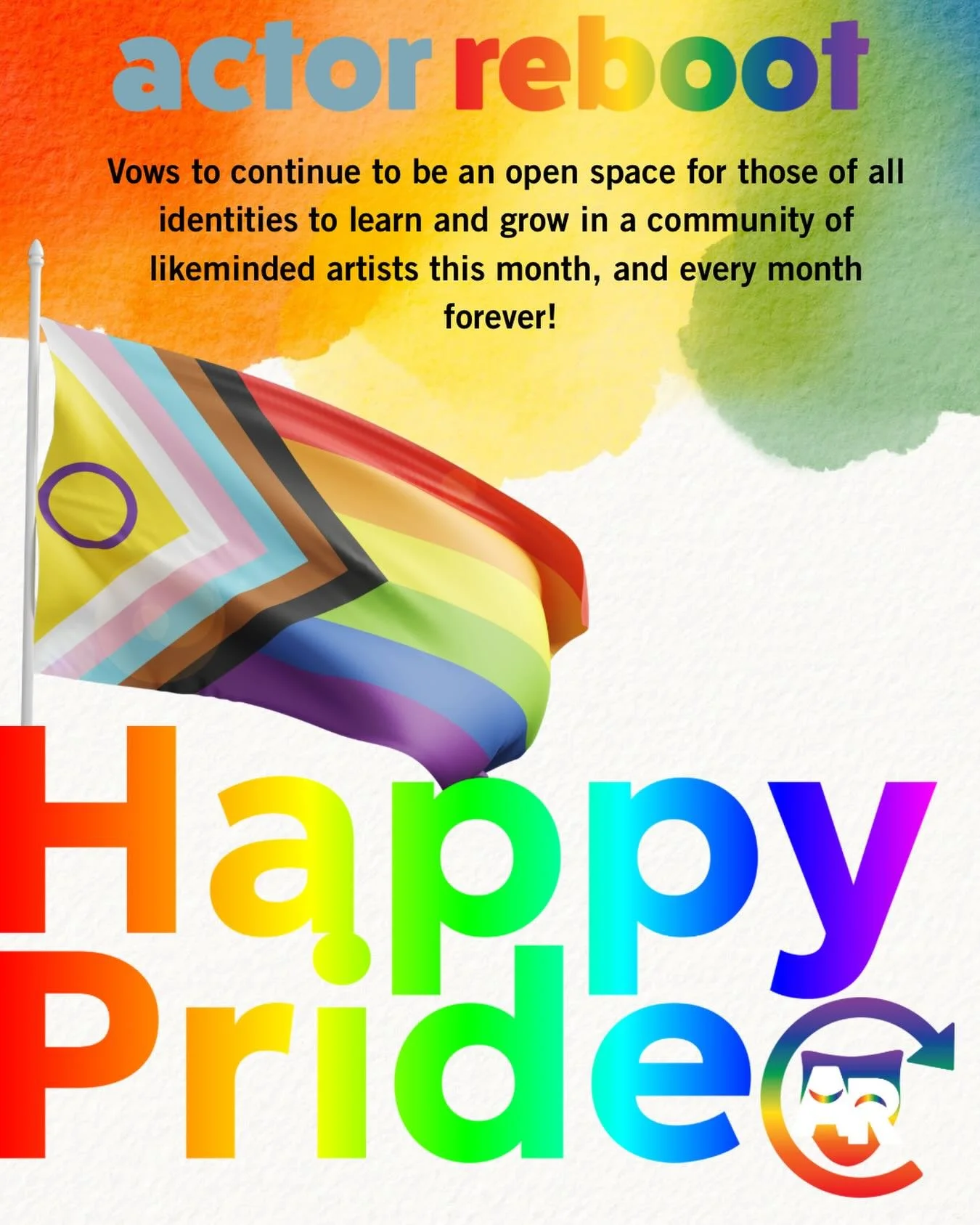 The LGBTQIA+ community is vital to theatre and beyond. This Pride Month, we celebrate their courage, creativity, and impact, and reaffirm our commitment to being a space where people of all identities can create, grow, and be themselves.

Happy Pride