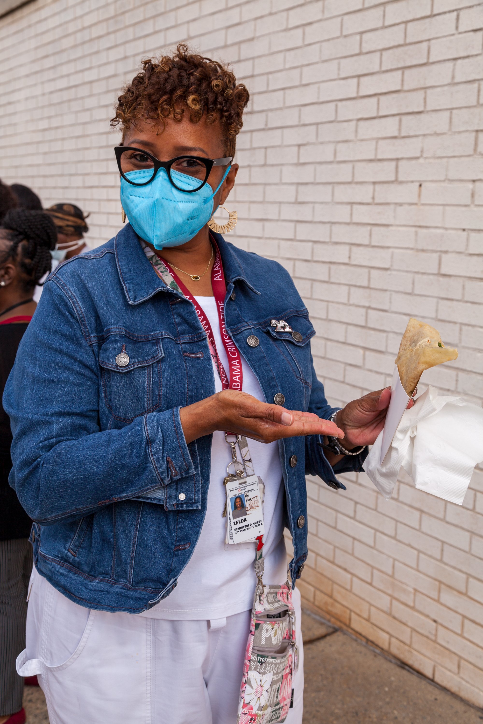  Grady Healthcare Be The Light Food Truck and gift event for Nurse Appreciation Week 