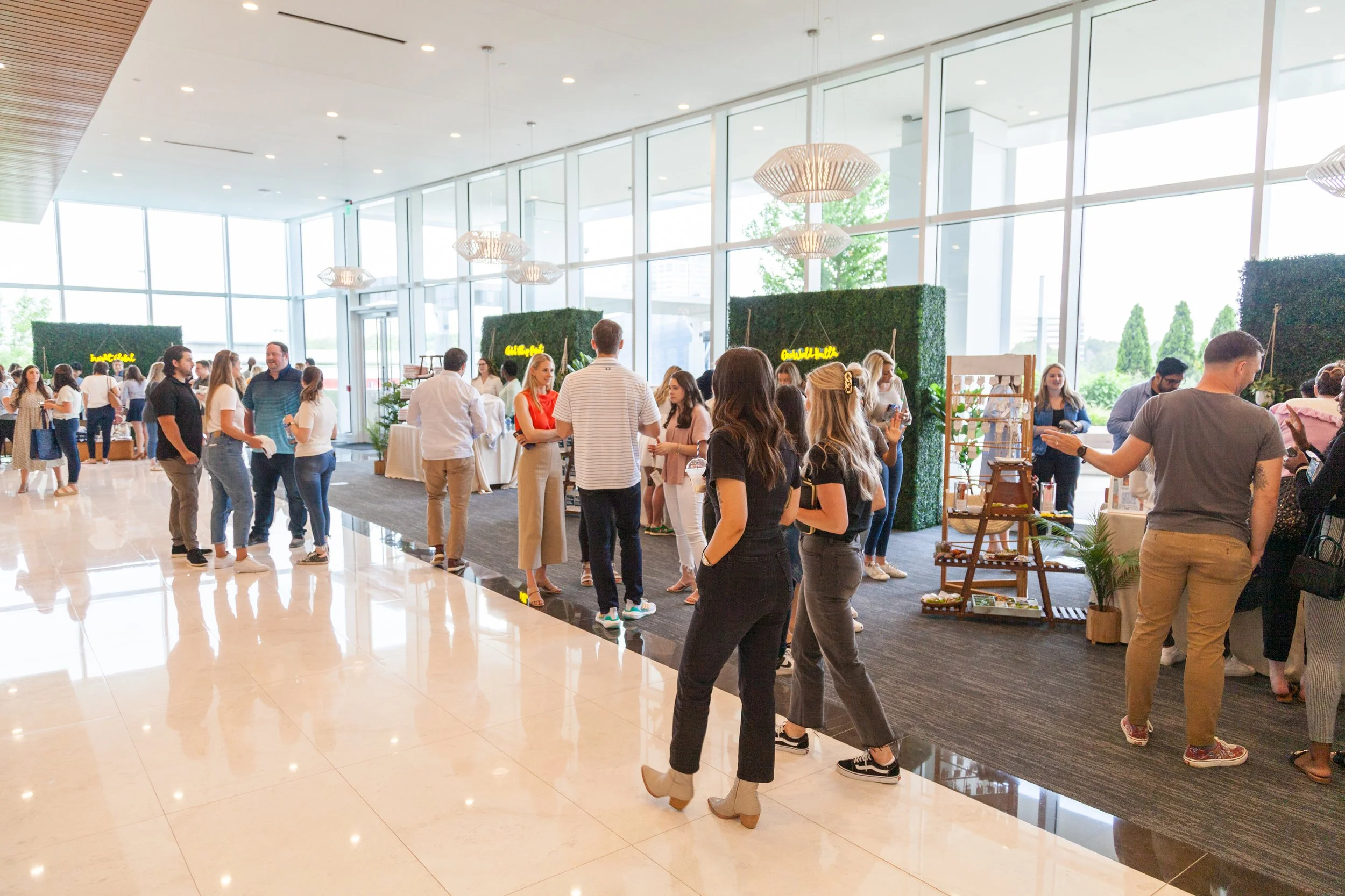  Shop to Support event at INSIGHT GLOBAL Headquarters where all employees invited to attend and purchase from vendors. 