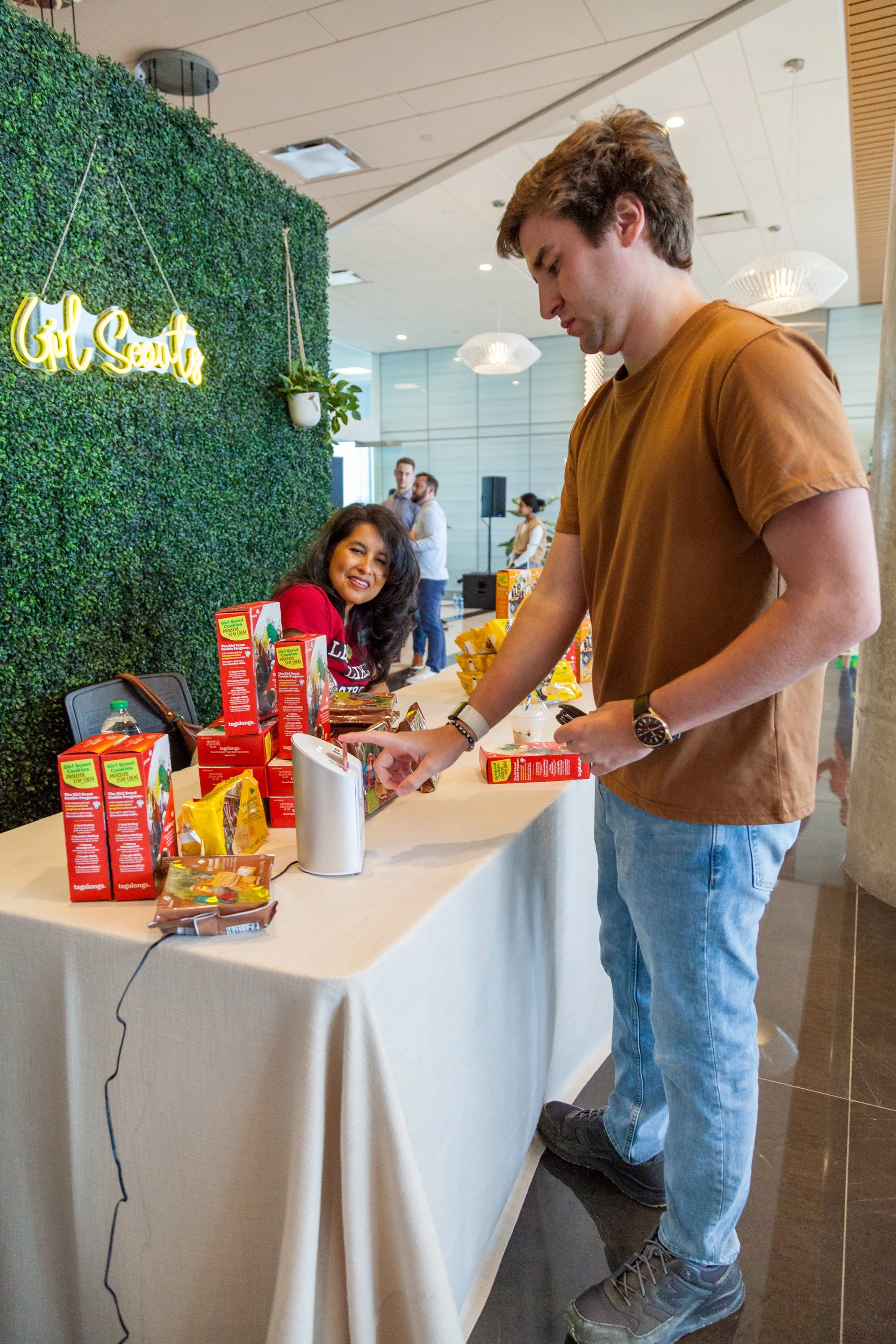  Shop to Support event at INSIGHT GLOBAL Headquarters where all employees invited to attend and purchase from vendors. 