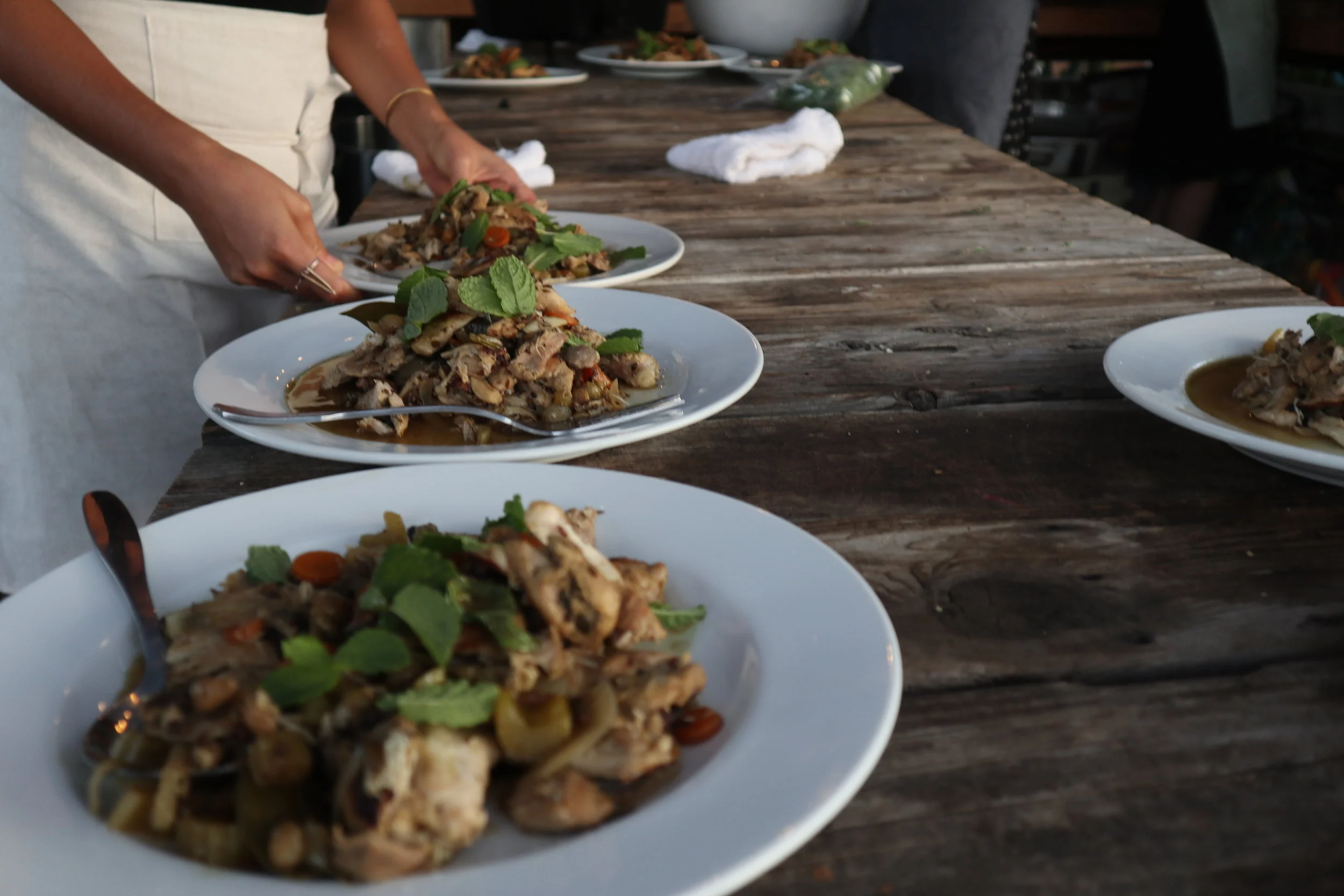 Saddlerock Garden's Seared Eggplant Salad