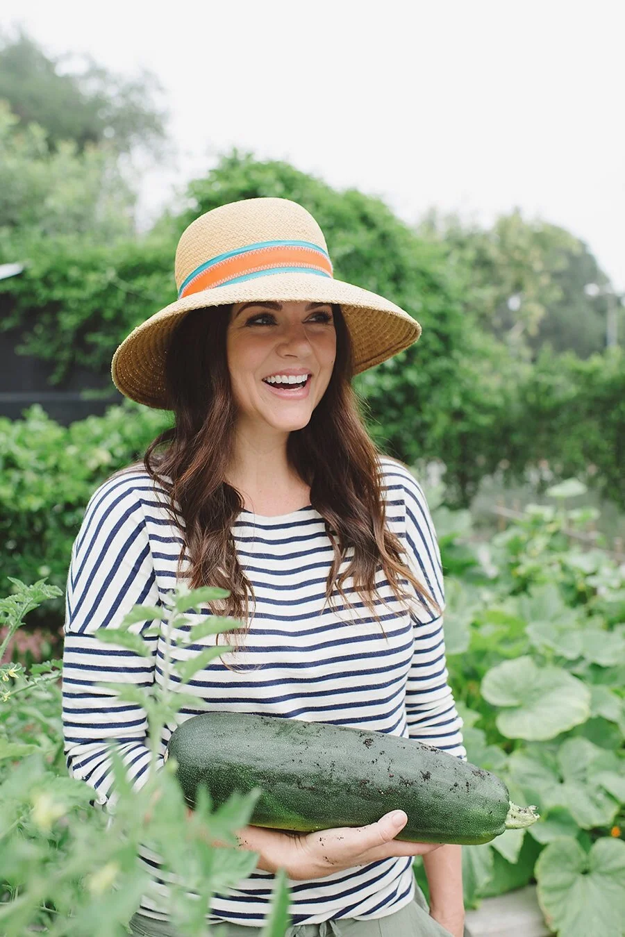 Q+A with Tiffani Thiessen on Gardening with Her Kids
