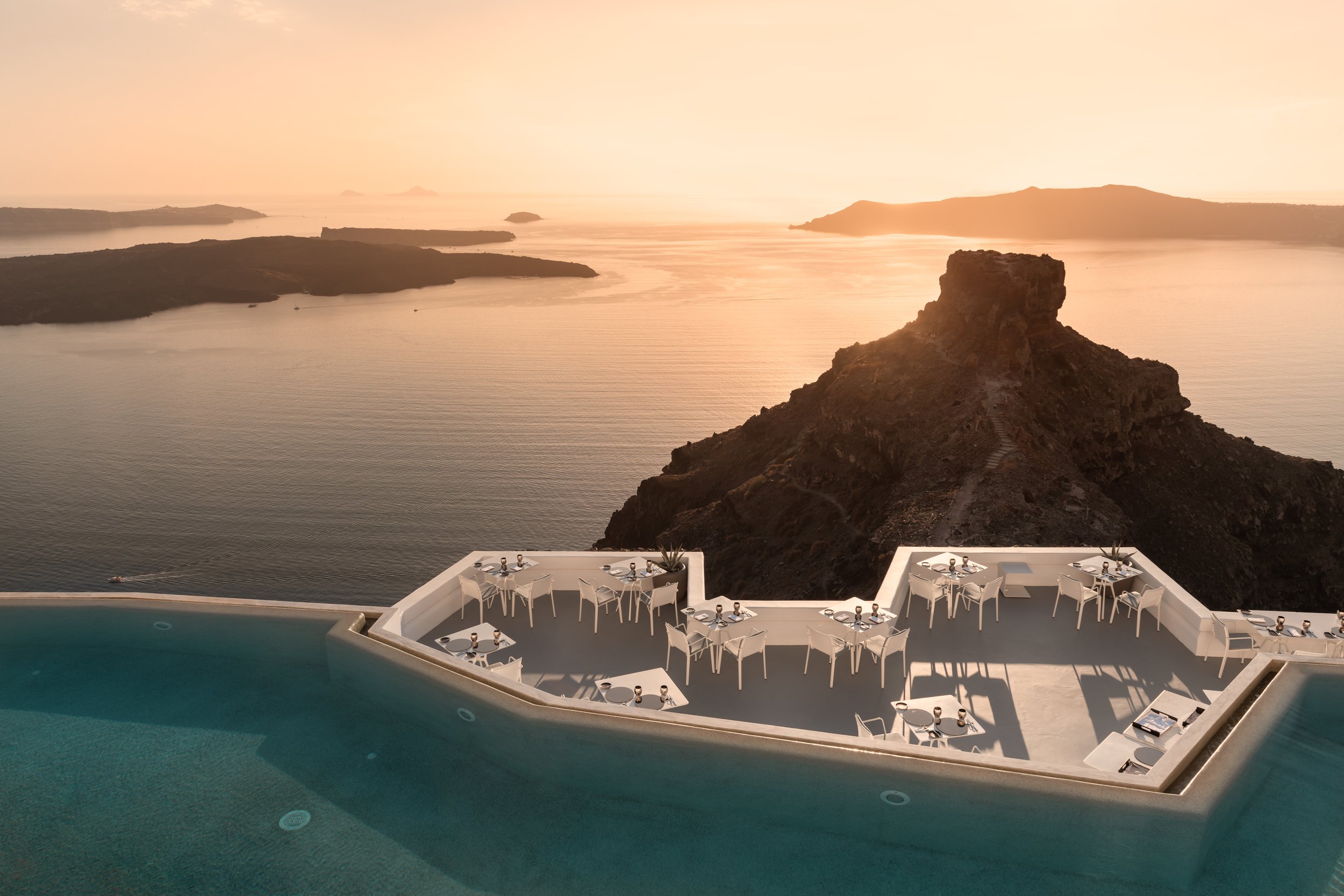 On the Edge of the Caldera, a Santorini Bolthole with Fantastic Food