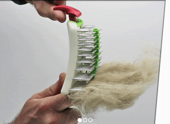 lumo dog brush