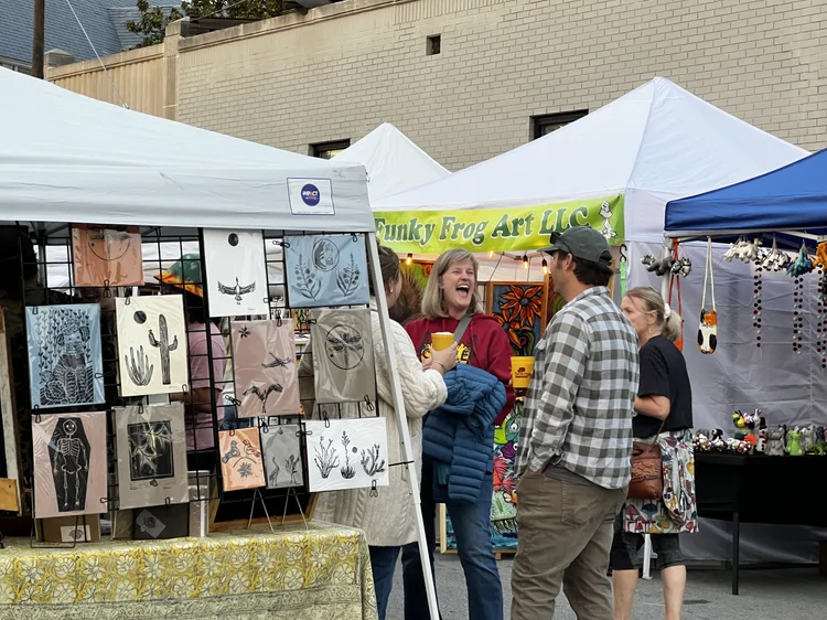 Local vendors at Belknap Fall Festival