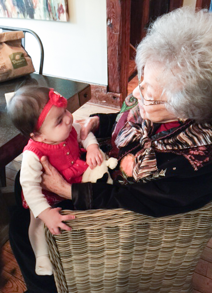 Gramsy and my oldest. You are missed