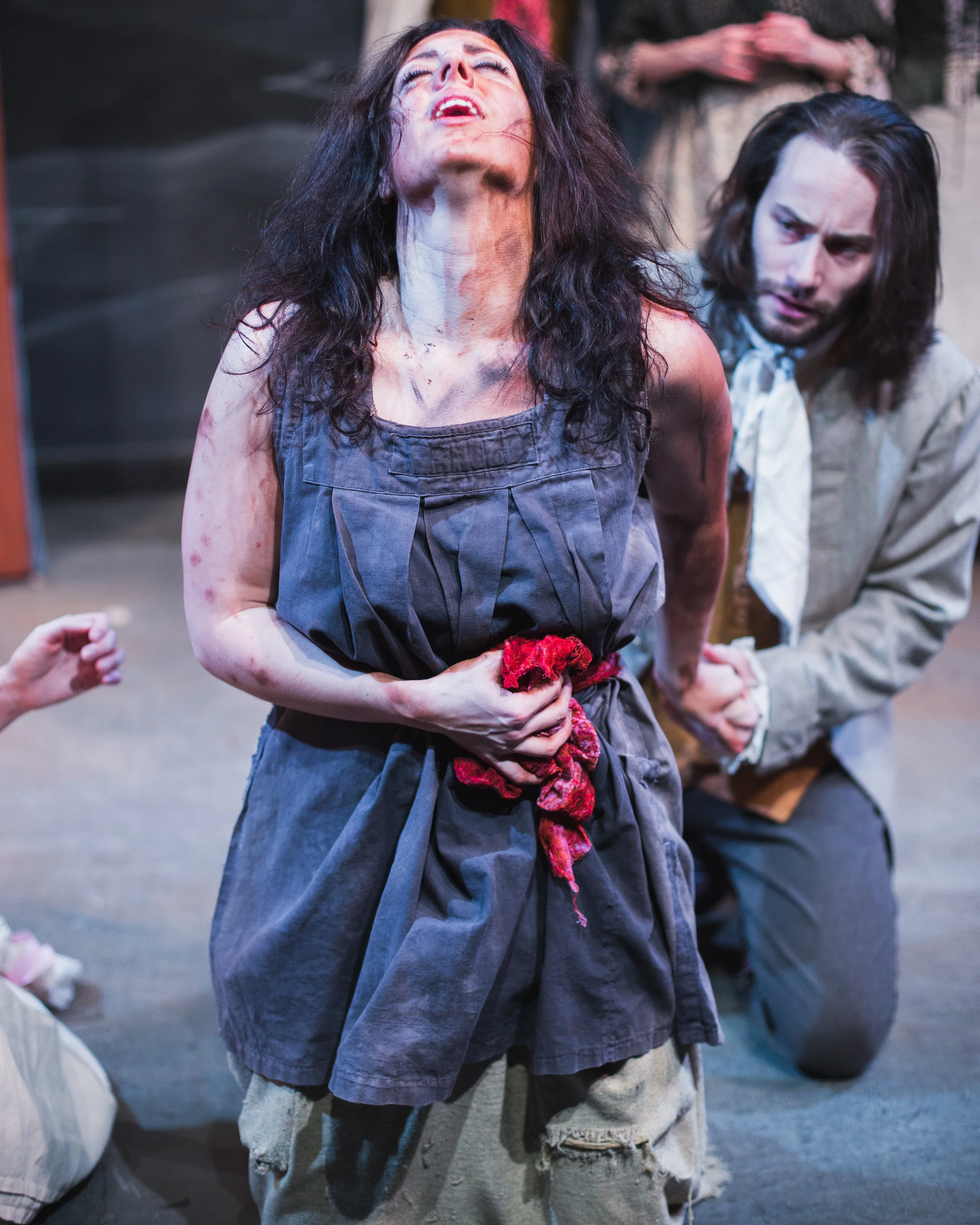 Regina Gibson in Leah, the Forsake n at Metropolitan Playhouse