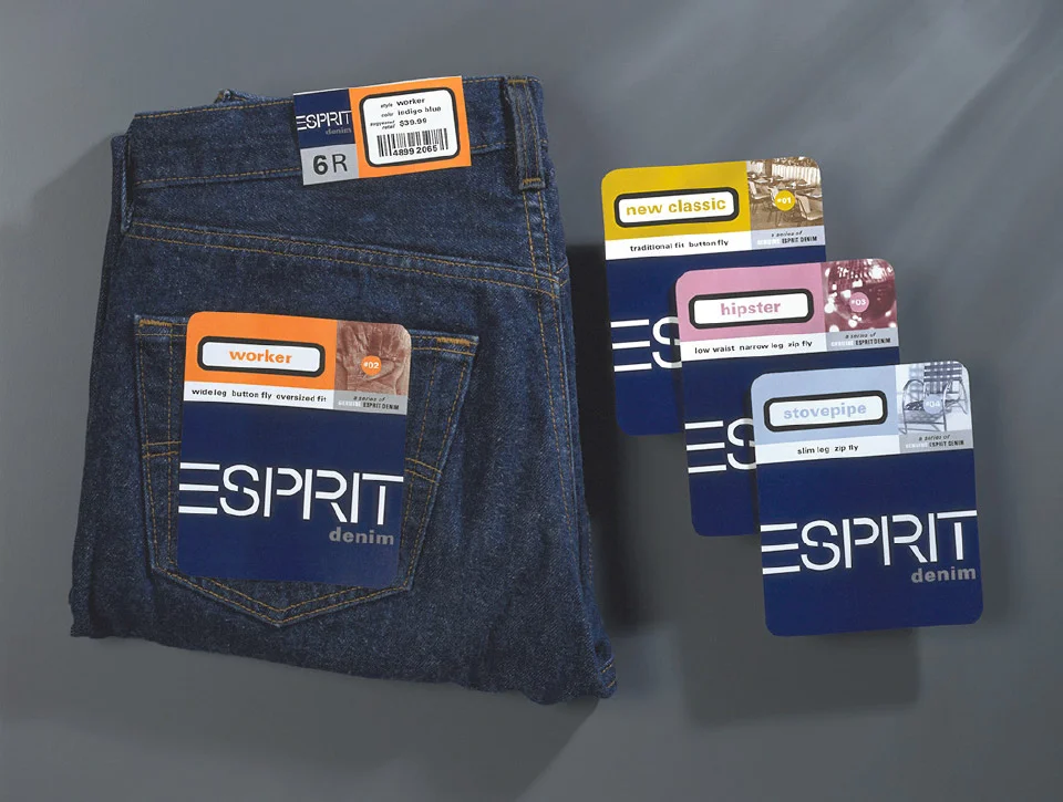 Packaging system for Esprit Denim