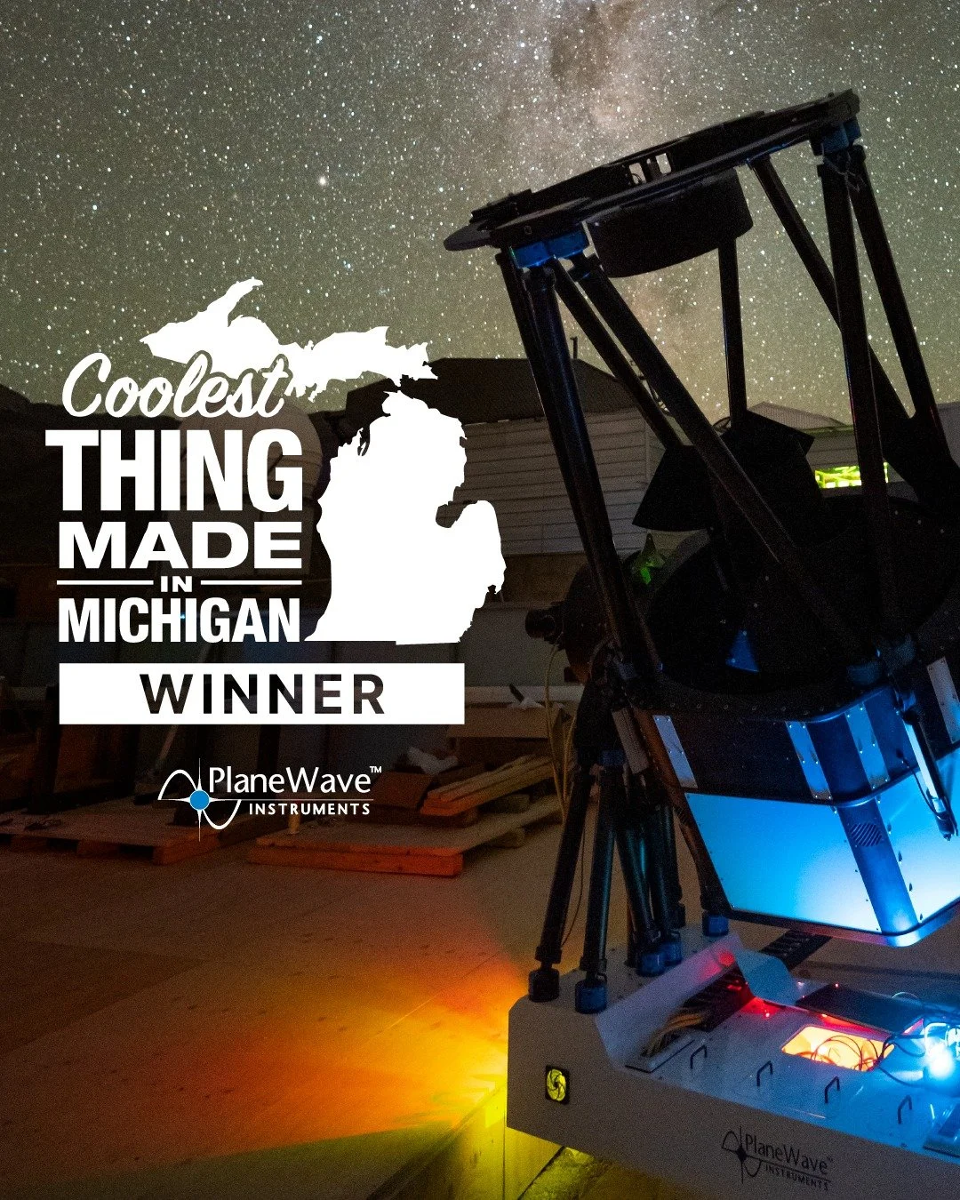 PlaneWave Instruments Telescope Presentation & Facility Tour