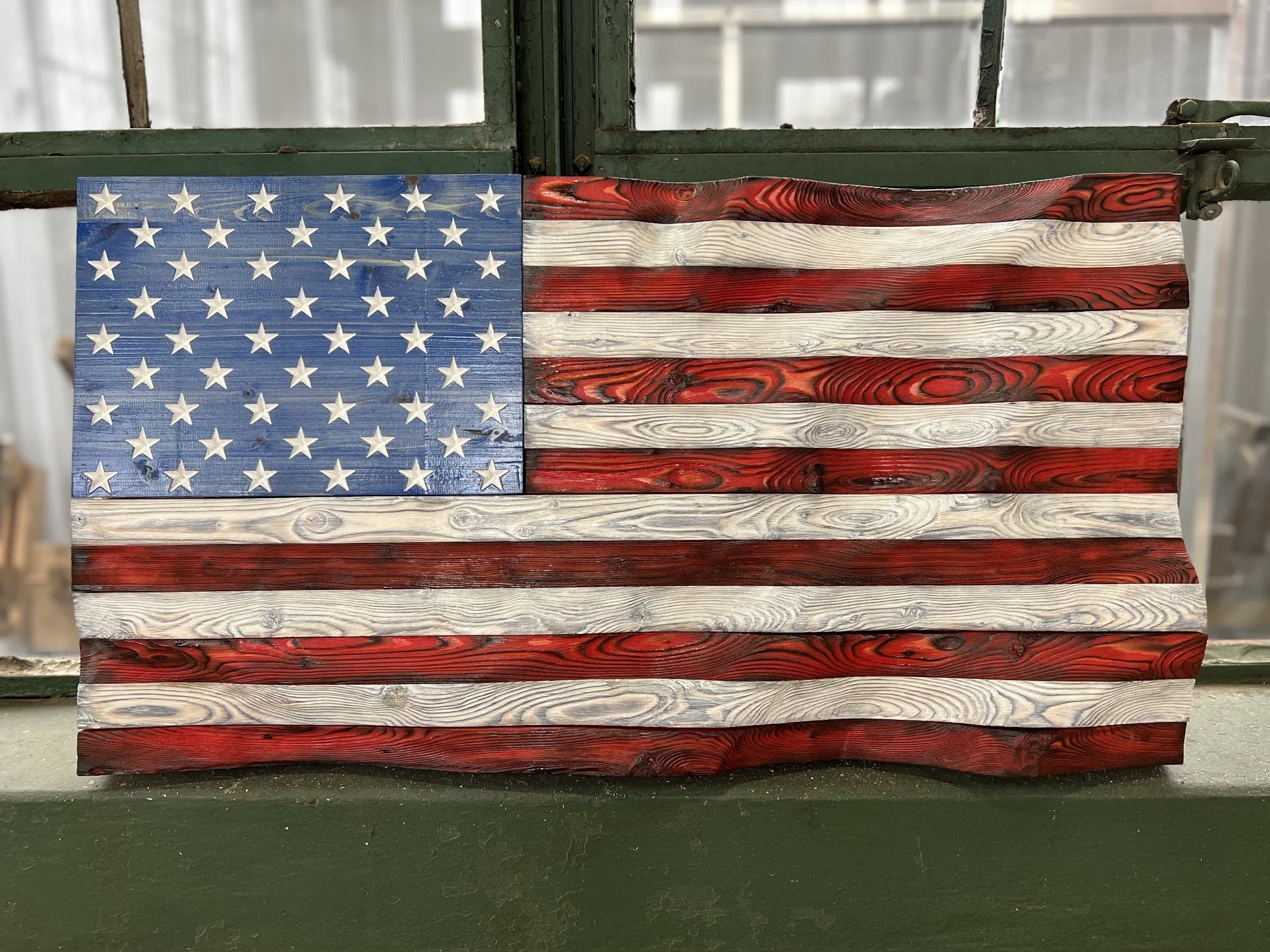 Flag Carving Demonstrations with Thomas Becker