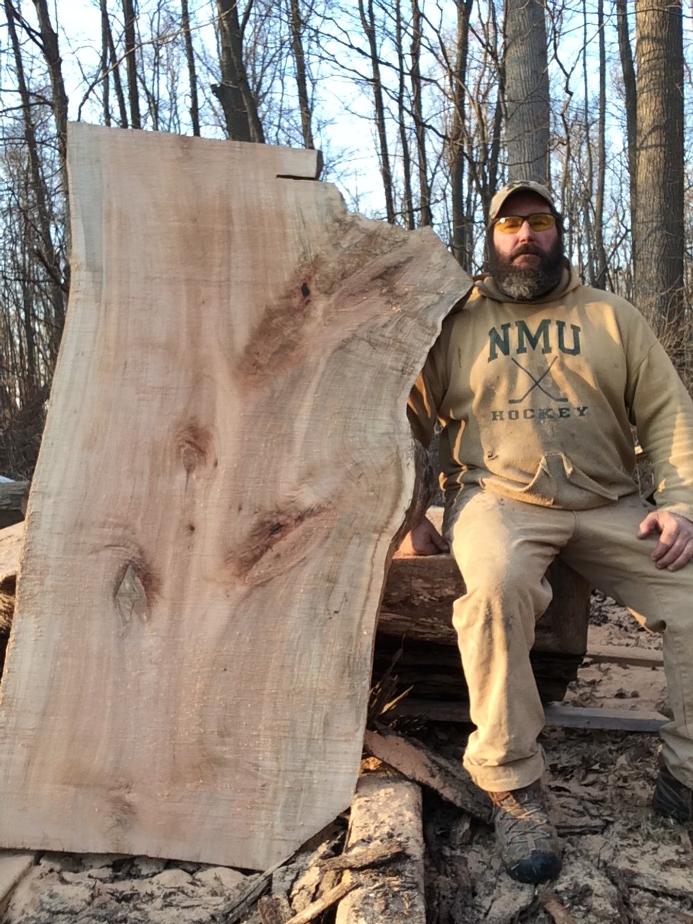 slab wood epoxy filler - Peterson Portable Sawmills