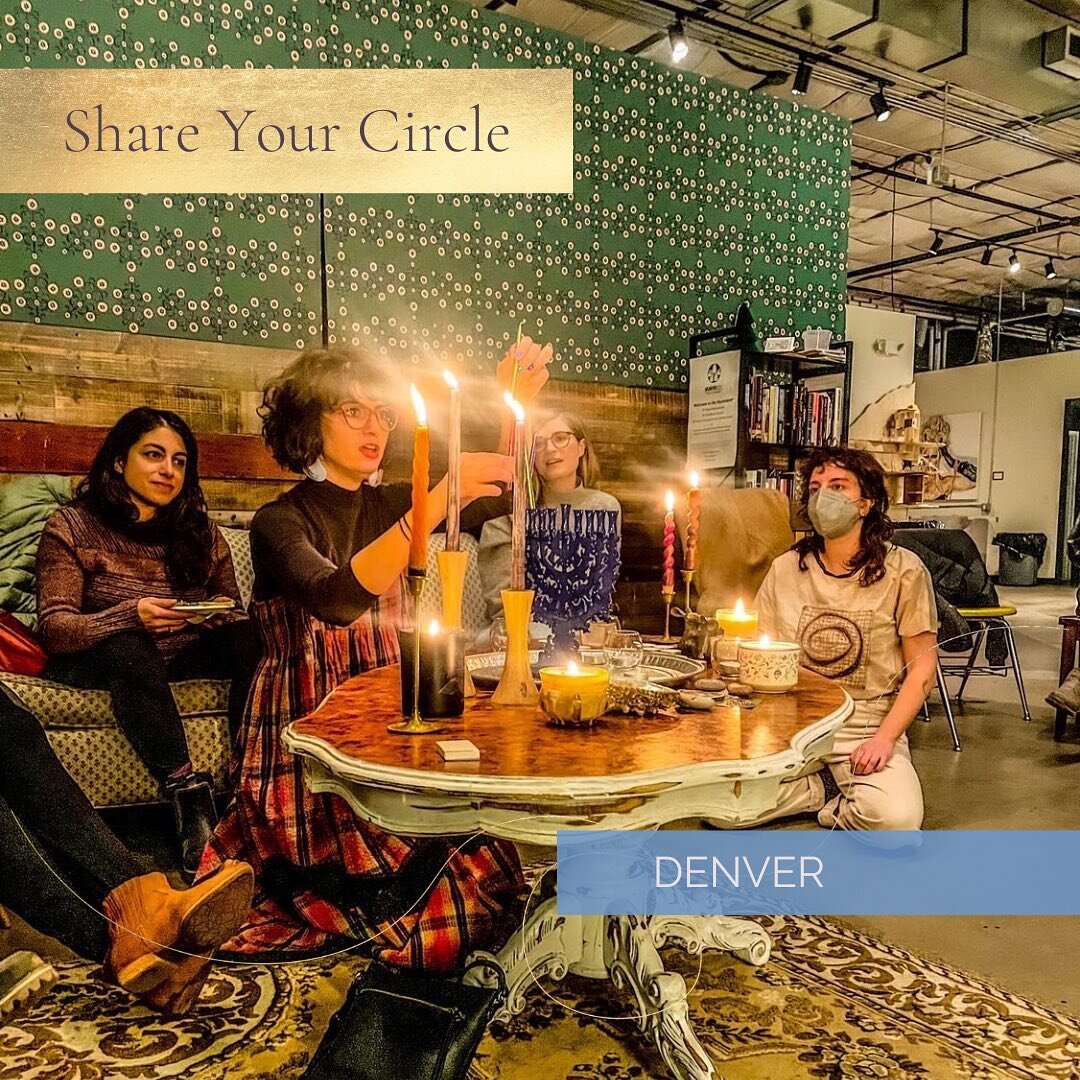 Join us this month in uplifting one of our Well Circles in Denver, CO, who gathered at @townhallcollaborative to celebrate Hanukkah together. Thank you Emily Dobkin (@betterish), Mary Ann Weiss (@bigmawmma), and Shauna Ruda (@shosh.ruda) for sharing 