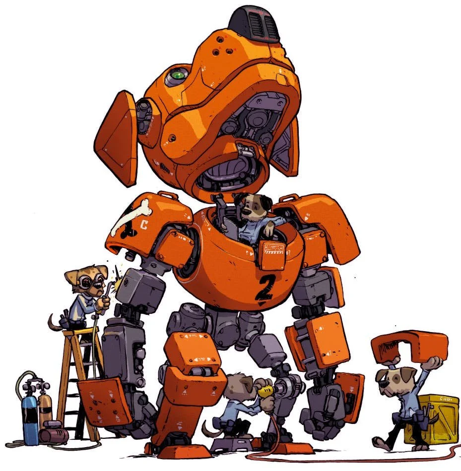 Office of Robots — Jake's Desk — MRJAKEPARKER.COM