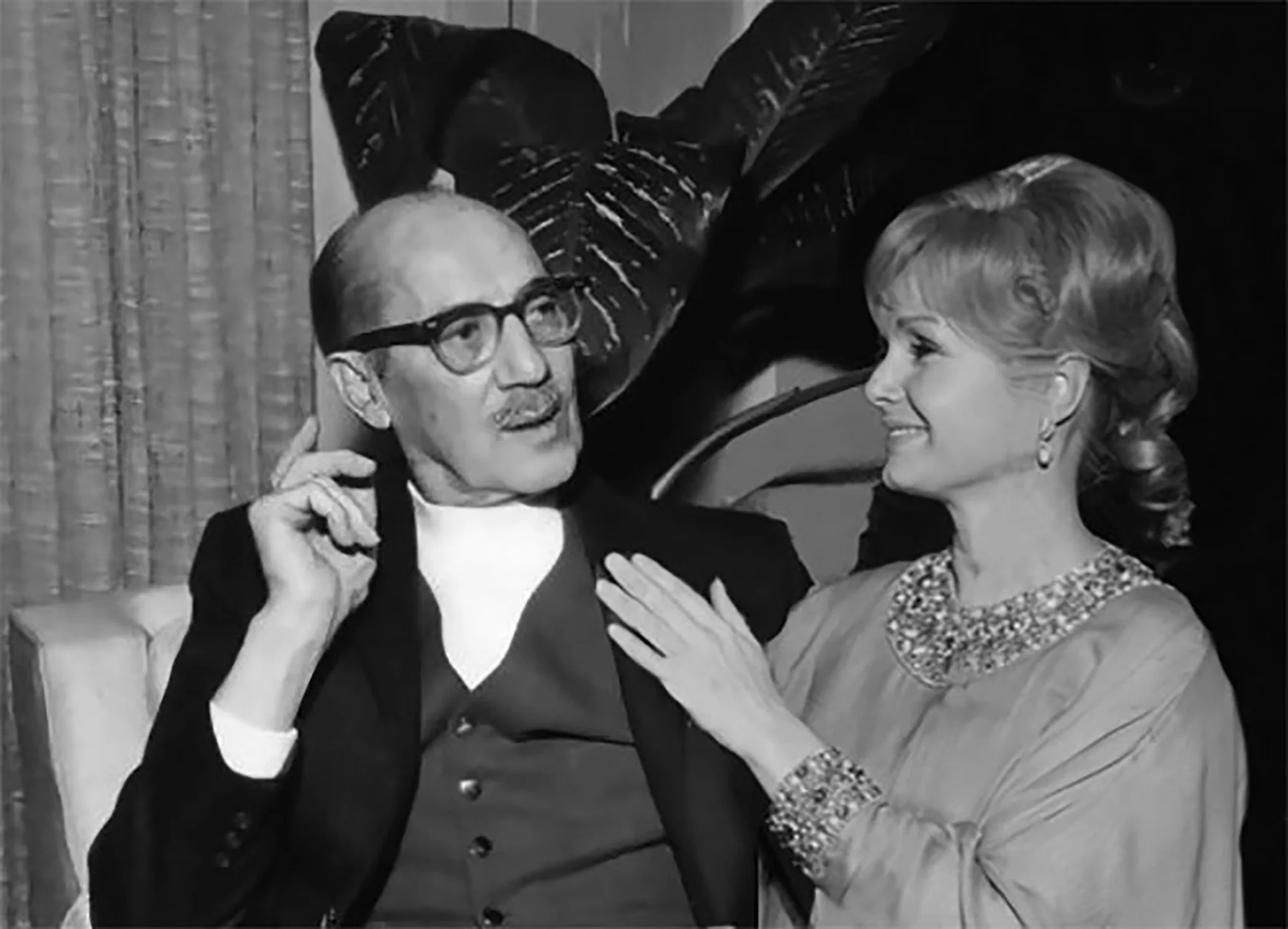 Groucho Marx and Debbie