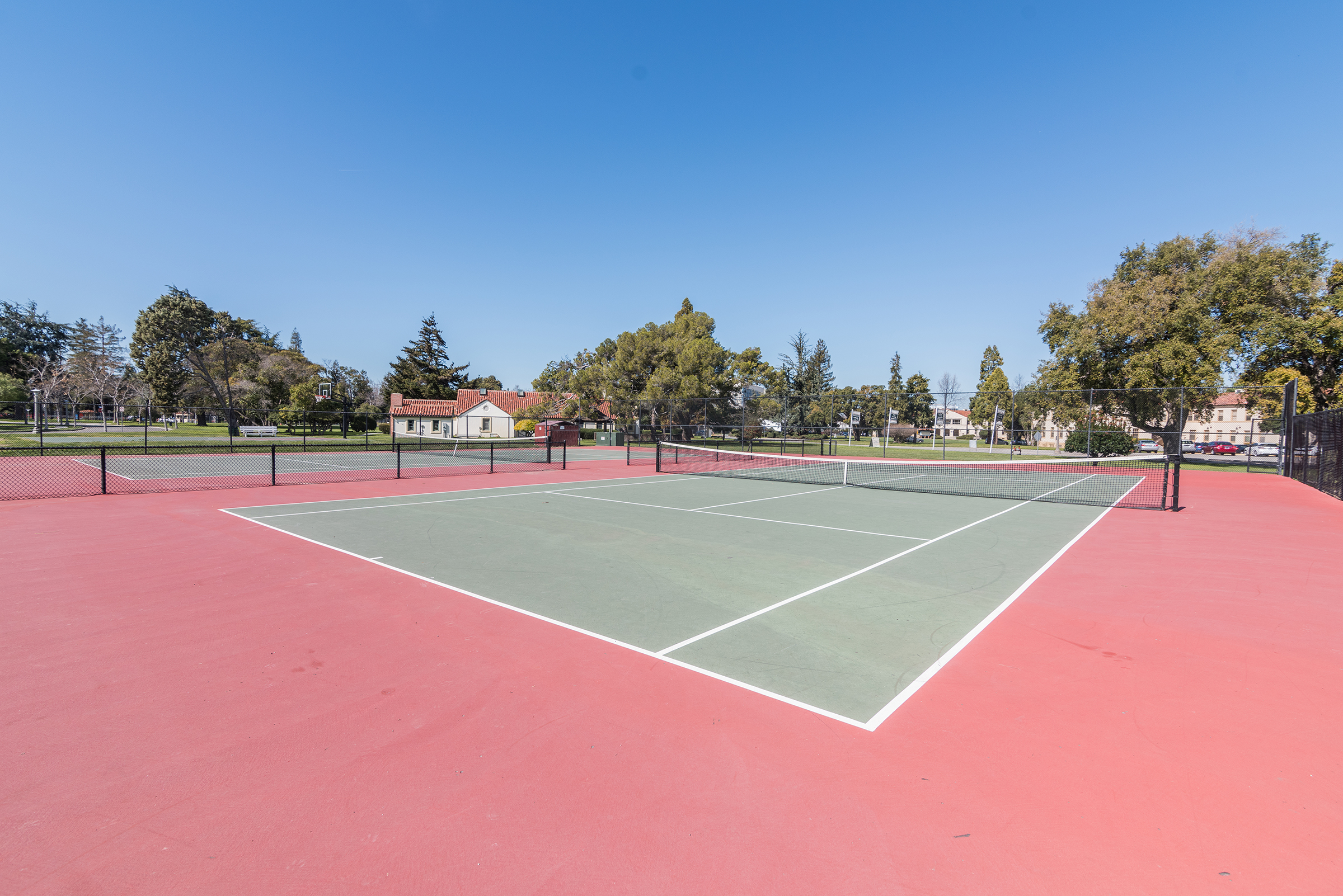 Apartment Community Tennis Courts