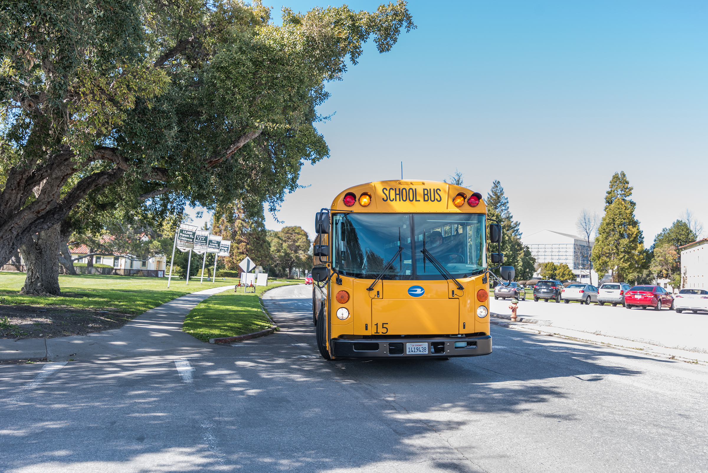 Community Bus Stop for Mountain View-Whisman School District