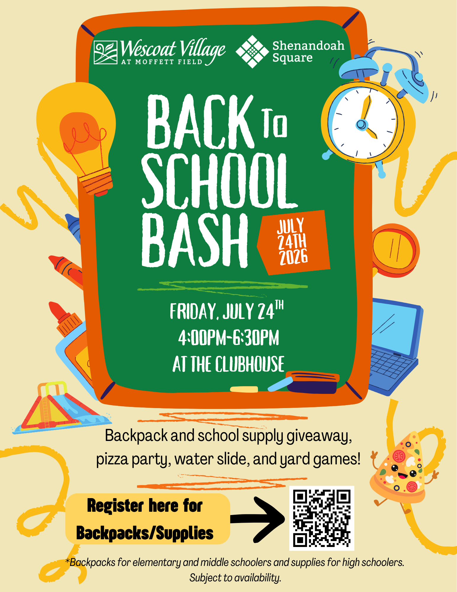 Back to School Bash