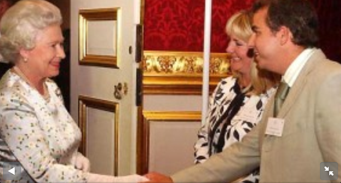Presented to the Queen for their achievements in fish and chips.